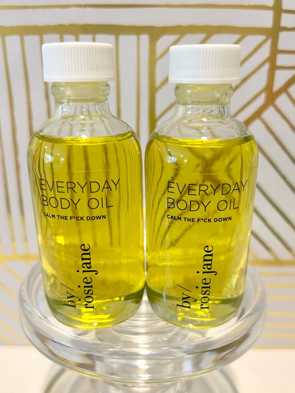✨ By Rosie Jane Calm the F*ck Down Everyday Body Oil | 2-Piece Set | New